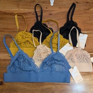 NWT Lively Lace Bralettes Size M Sold Separately
